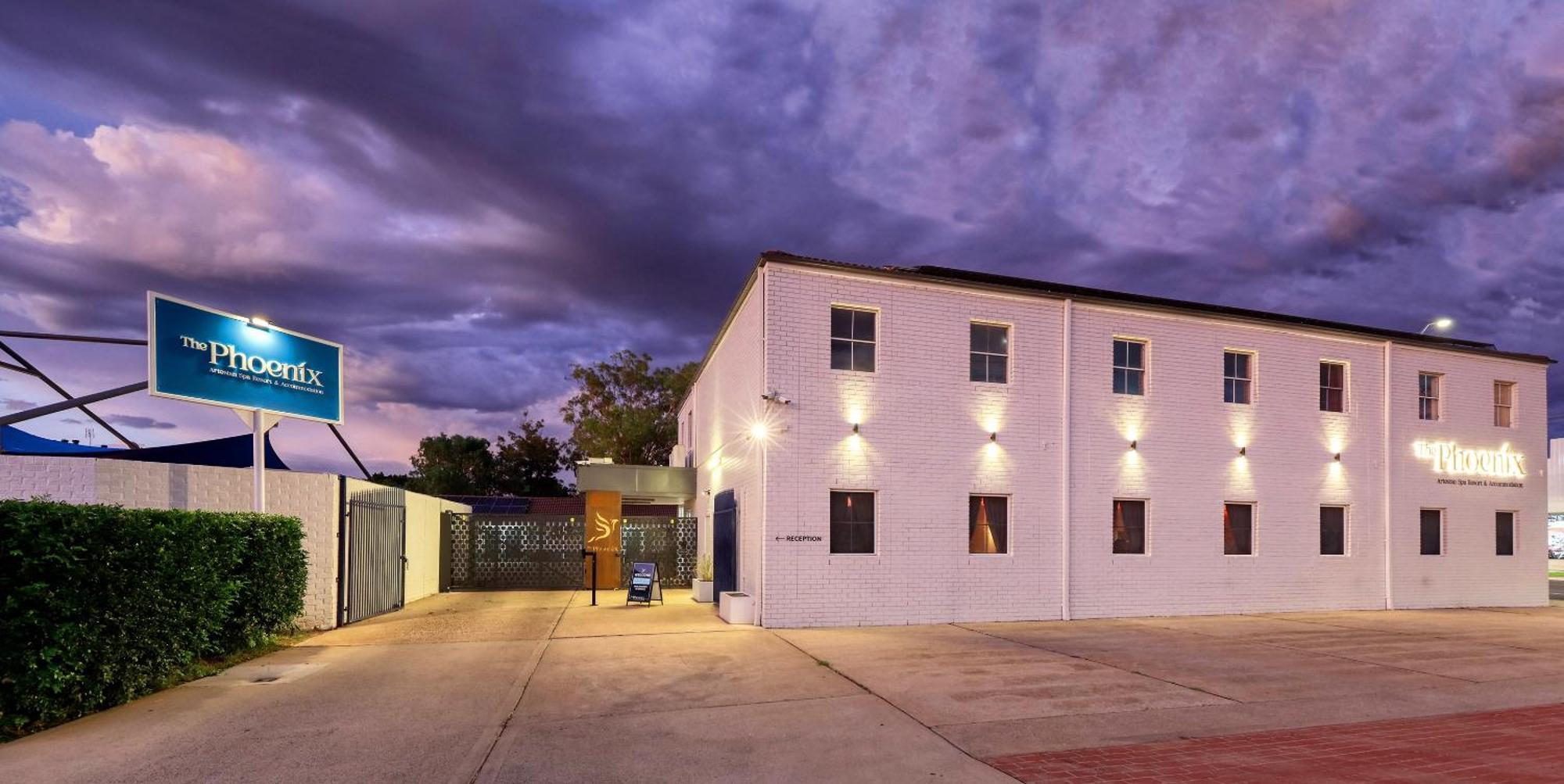 The Phoenix Artesian Spa Resort And Accommodation Moree Eksteriør bilde